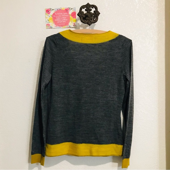 Anthropologie - Charlie & Robin - Felted Colorbar Sweater Grandpa Sweater Sz S - Picture 8 of 12
